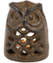 Tealight Holder: Owl, Metal
