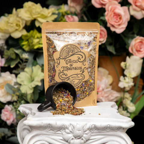 Bath Salts: Blue Lotus, Mugwort, & Chamomile Blend