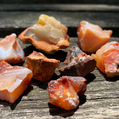 Carnelian: Raw - 1pc