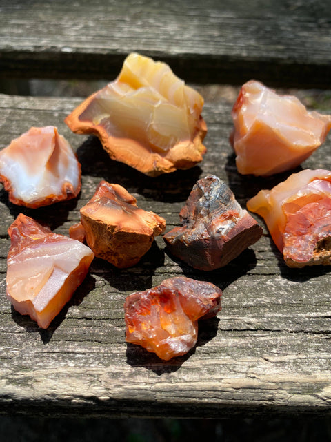 Carnelian: Raw - 1pc
