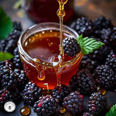 Blackberry Infused Honey