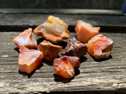 Carnelian: Raw - 1pc
