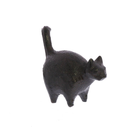 Botero Cat, Cast Iron