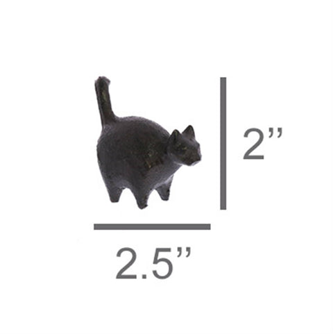 Botero Cat, Cast Iron