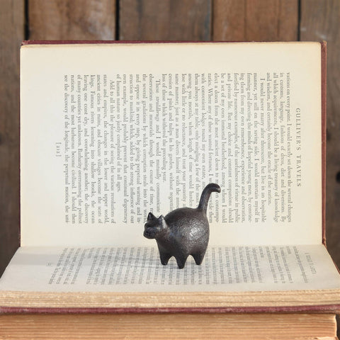 Botero Cat, Cast Iron