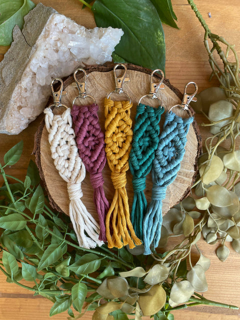 DIY Craft Kit: Macrame Keychain