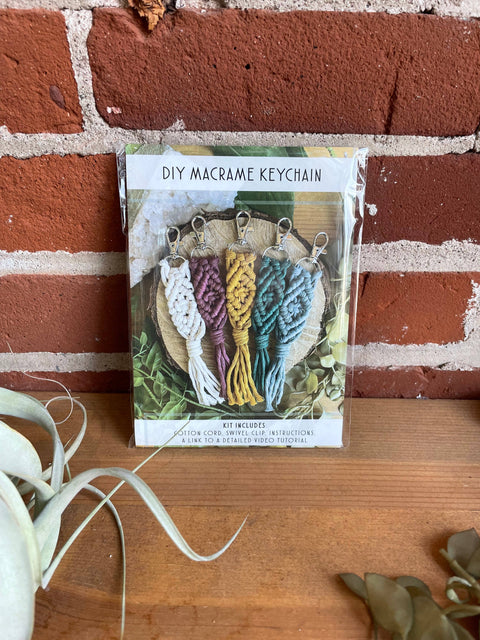 DIY Craft Kit: Macrame Keychain