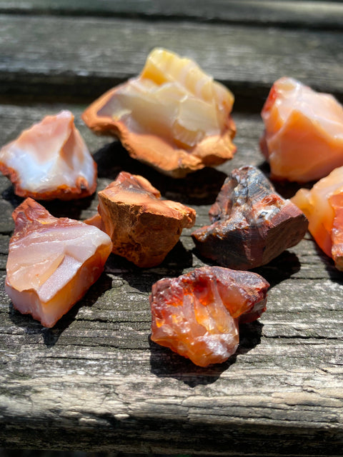 Carnelian: Raw - 1pc