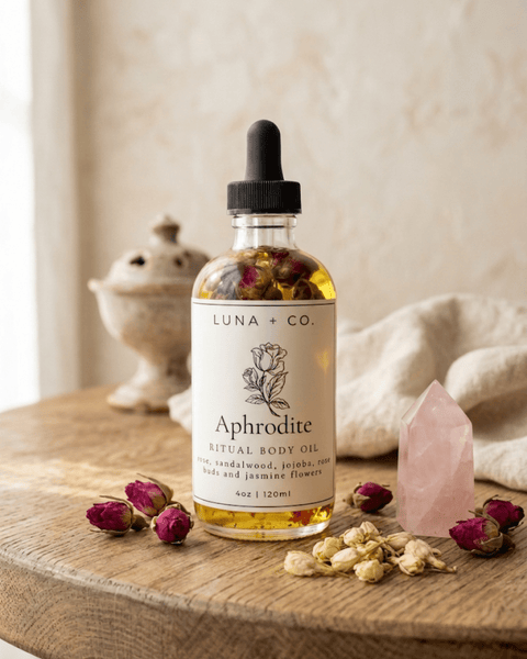 Aphrodite Body Oil (Love, Abundance + Self-Worth)